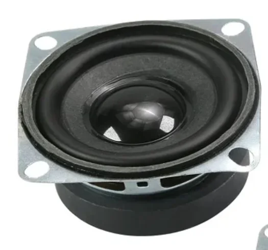 Full-range speaker cone and mounting frame